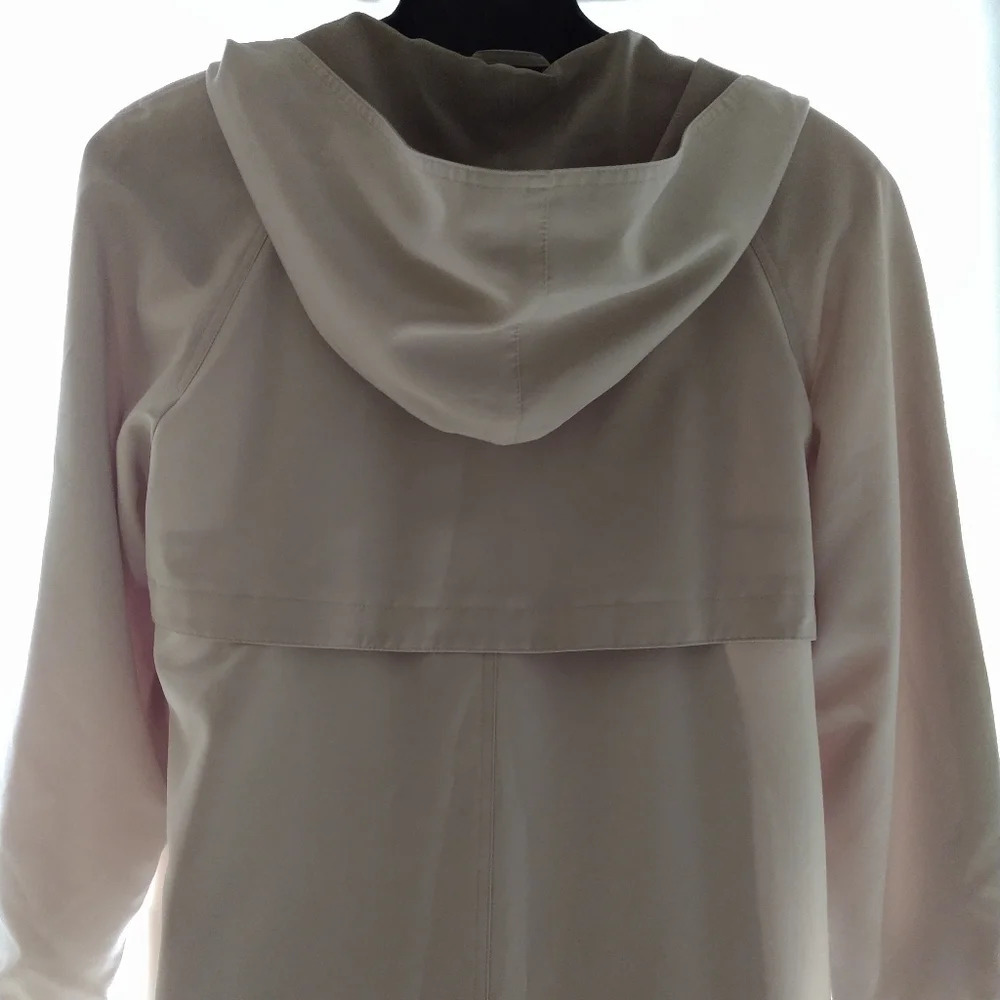 Gallery Hooded Trench Coat EUC - Picture 14 of 16